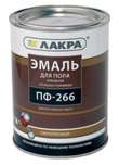 Эмаль ЛАКРА ПФ-266 желто-коричневая ( 1,0кг)