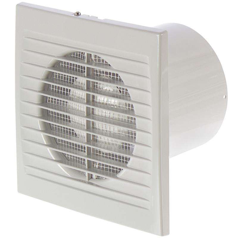 Вентилятор осевой вытяжной без выкл. (Д100)
